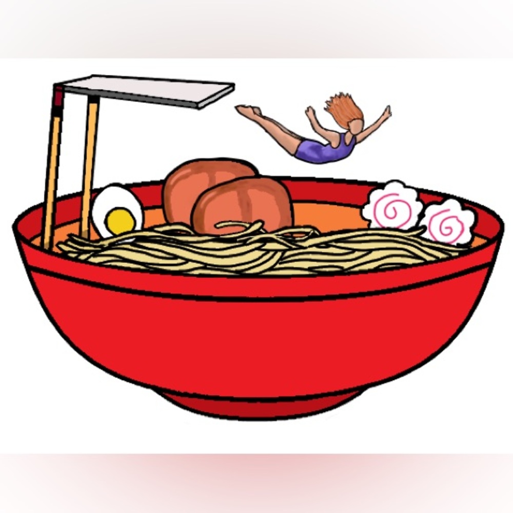 Ramen pool sticker